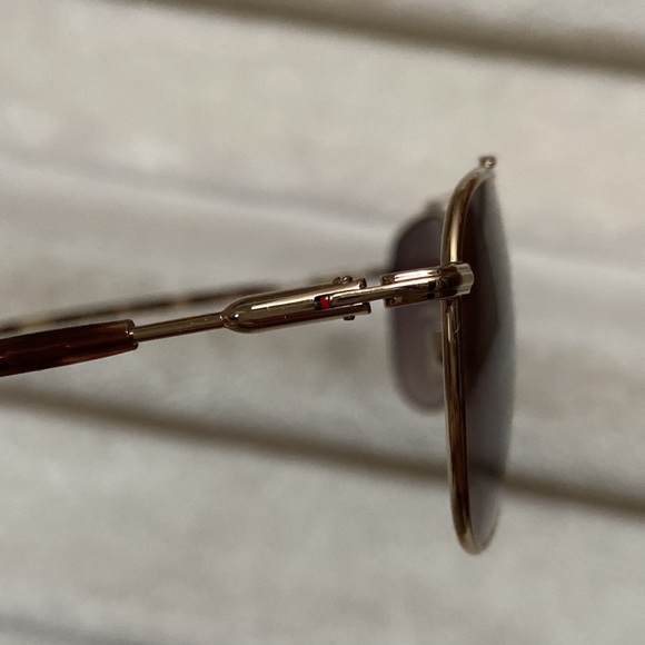 carrera unisex gold frame sunglasses - Picture 4 of 15